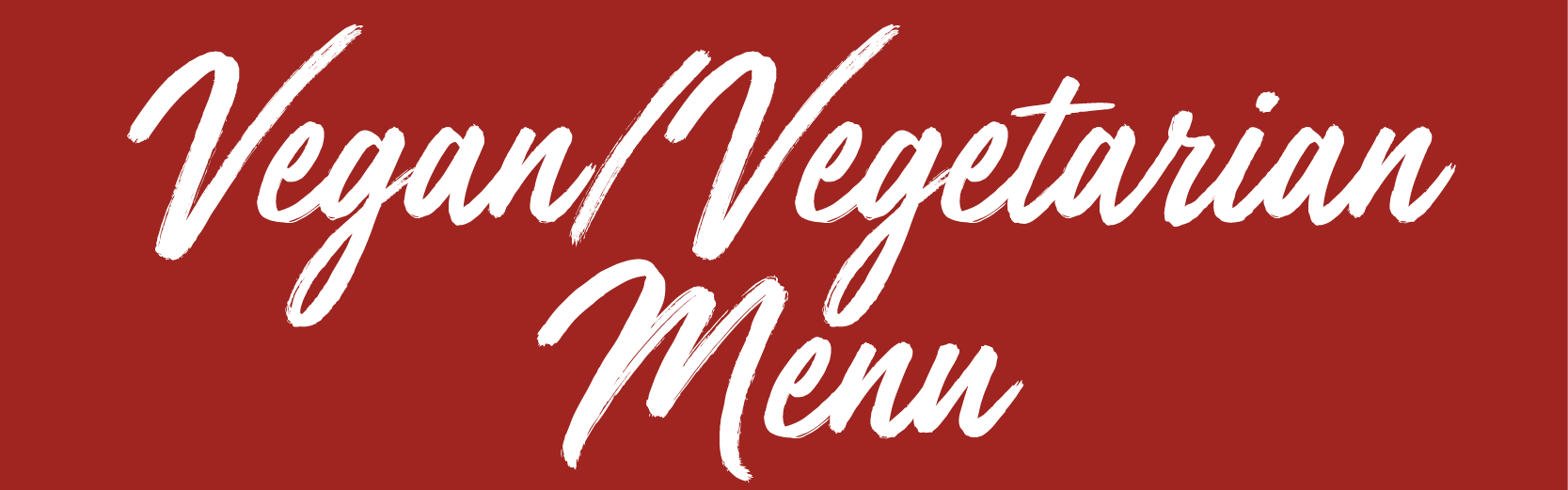 Bacchanal vegan and vegetarian menu